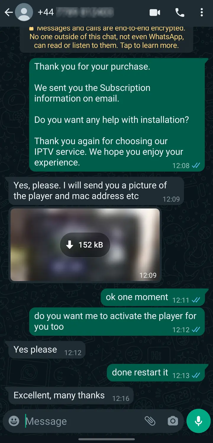 iptv subscription